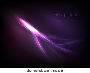 EPS10 vector sharp light