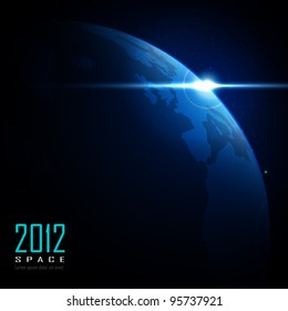 EPS10 Vector Space Background