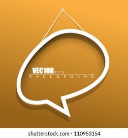 diseño de iconos de globo de voz de vector eps10