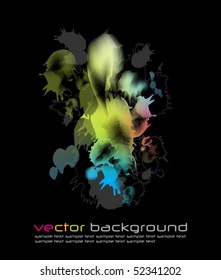 eps10 vector splatter background