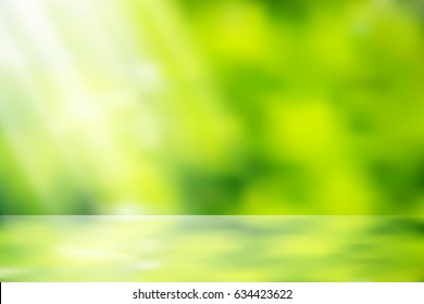 eps10 vector sunlight nature glitter, green color nature bokeh, focus soft blur, green color filter abstract for background. use mash tool, soft light and mask