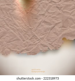 EPS10 Vektor-Ränder alte Vintage-Papier-Hintergrund