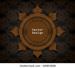 Eps10 Vector Vintage Abstract Background Design