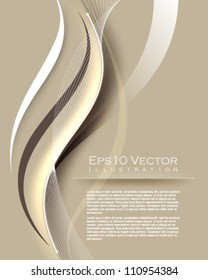 eps10 vector vintage wave elements illustration