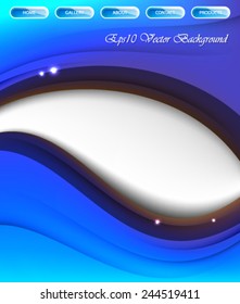 Eps10 Vector Webpage Home page design for your corporate business