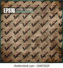 EPS10 vintage background