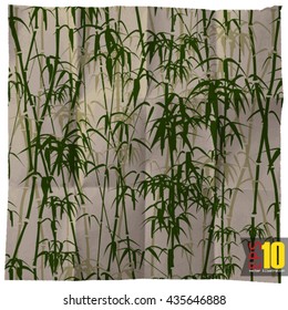 EPS10 vintage bamboo background