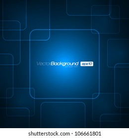 EPS10 - Virtual Technology Vector Background