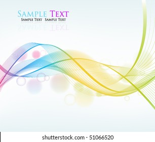 eps10 wavy background