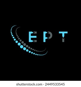 EPT letter logo abstract design. EPT unique design. EPT.
