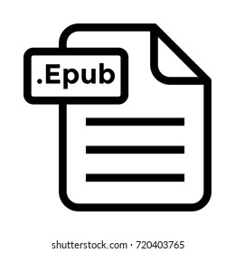 .Epub file icon