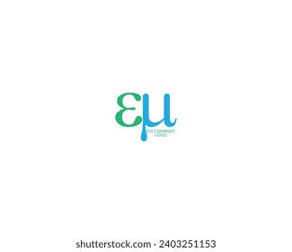 
EQ  Company Logo, Creative Latter Logo,