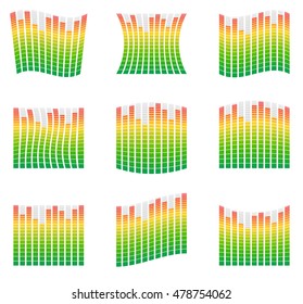 Eq, equalizer element for music related design
