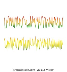 EQ, equalizer graphicsl. vector illustration.