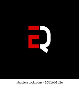 eq letter vector logo abstract