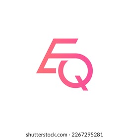 EQ Logo, EQ Monogram, Initials EQi Logo, Letter EQ Logo Design