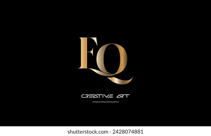 EQ, QE, E, Q abstract letters logo monogram