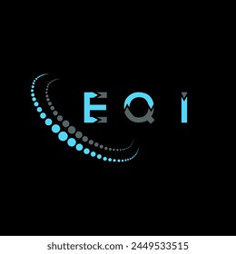 EQI letter logo abstract design. EQI unique design. EQI.

