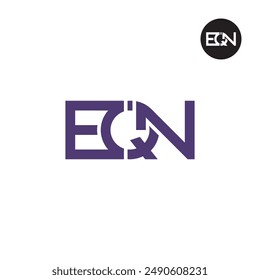 EQN Logo Letra Monograma Diseño