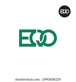 EQO Logo Letter Monogram Design