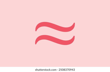 Equal approximately symbol in mathematics.