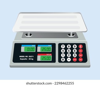 Equal arm scales, balance, measuring instrument, precision balance, scale pan. Digital scale. Math, Geometry, Physics, kilogram, gram. ösym