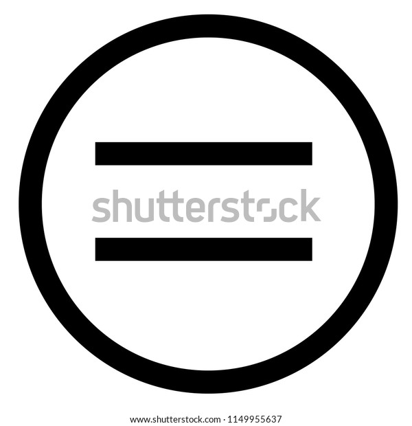equal sign. flat style. equal icon\
illustration isolated on white background. equal icon for graphic\
design, Web site, UI. math symbols glyph icon.\
