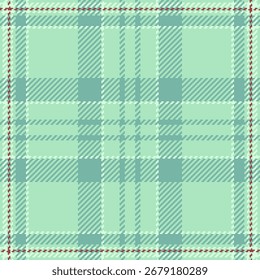 Verificação de fundo de textura igual, tartan padrão de tecido de produção. Setenta xadrez vetor têxtil sem emenda na paleta de cores claras e escuras.