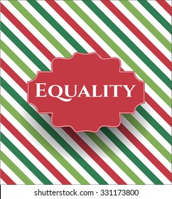 Qualitätsbanner oder -karte