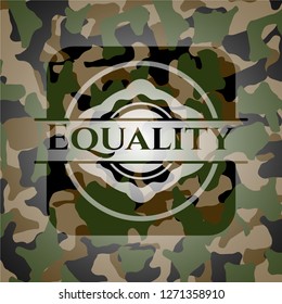 Equality camouflaged emblem
