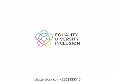 Equality Diversity Inclusion Issue Sign Symbol Logo Creative