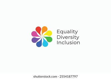 Equality Diversity Inclusion Logo Issue Human Rights Group Community Social Respect and Tolerance