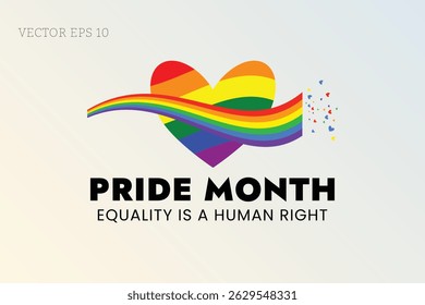 Equality Is a Human Right Pride Poster
