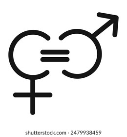 Equality Icon Perfect for Diversity Campaigns
