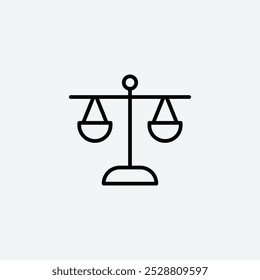 Icono de igualdad en tres tamaños de trazo de línea diferentes.