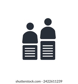 equality icon. vector.Editable stroke.linear style sign for use web design,logo.Symbol illustration.