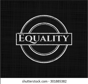 Equality on blackboard