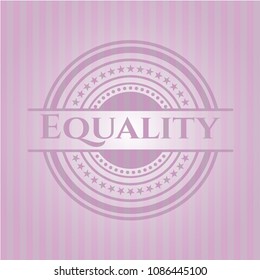  Equality pink emblem