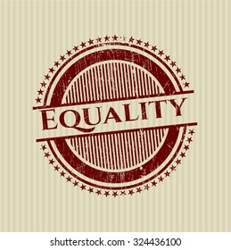 Equality rubber grunge texture seal