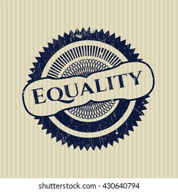 Equality rubber grunge texture seal