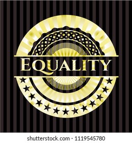 Equality shiny badge