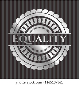 Equality silvery badge