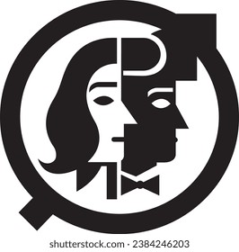 Símbolo de igualdad, logotipo de igualdad 