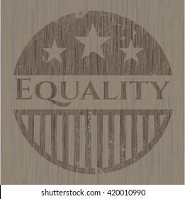 Qualitätszeichen aus Holz