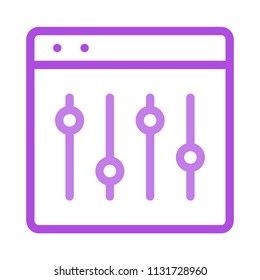 equalizer adjustment control 