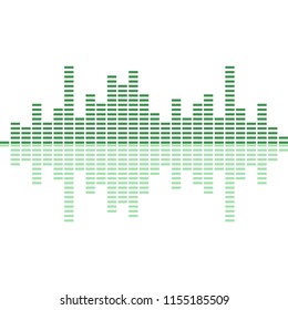 equalizer audio wave