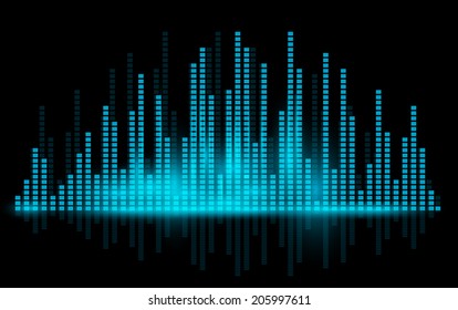 Equalizer background. Vector eps 10