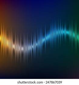 Equalizer background. Vector eps10.