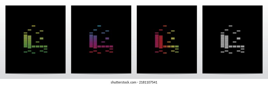 Logo-Design für Equalizer Bar Forming Letter L