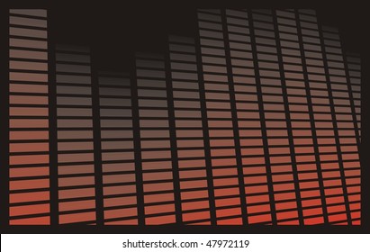 Equalizer bar vector